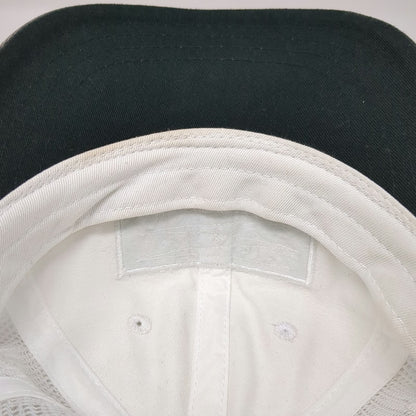 Run Before the Sun Co. Trucker Hat White One Size Hustle Is Real Mesh Snapback