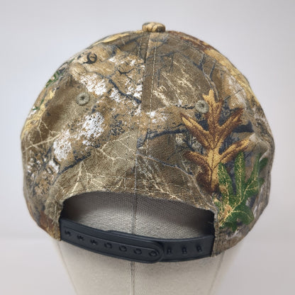 Scheels Snapback Hat Multicolor One Size Adjustable Embroidered Camouflage