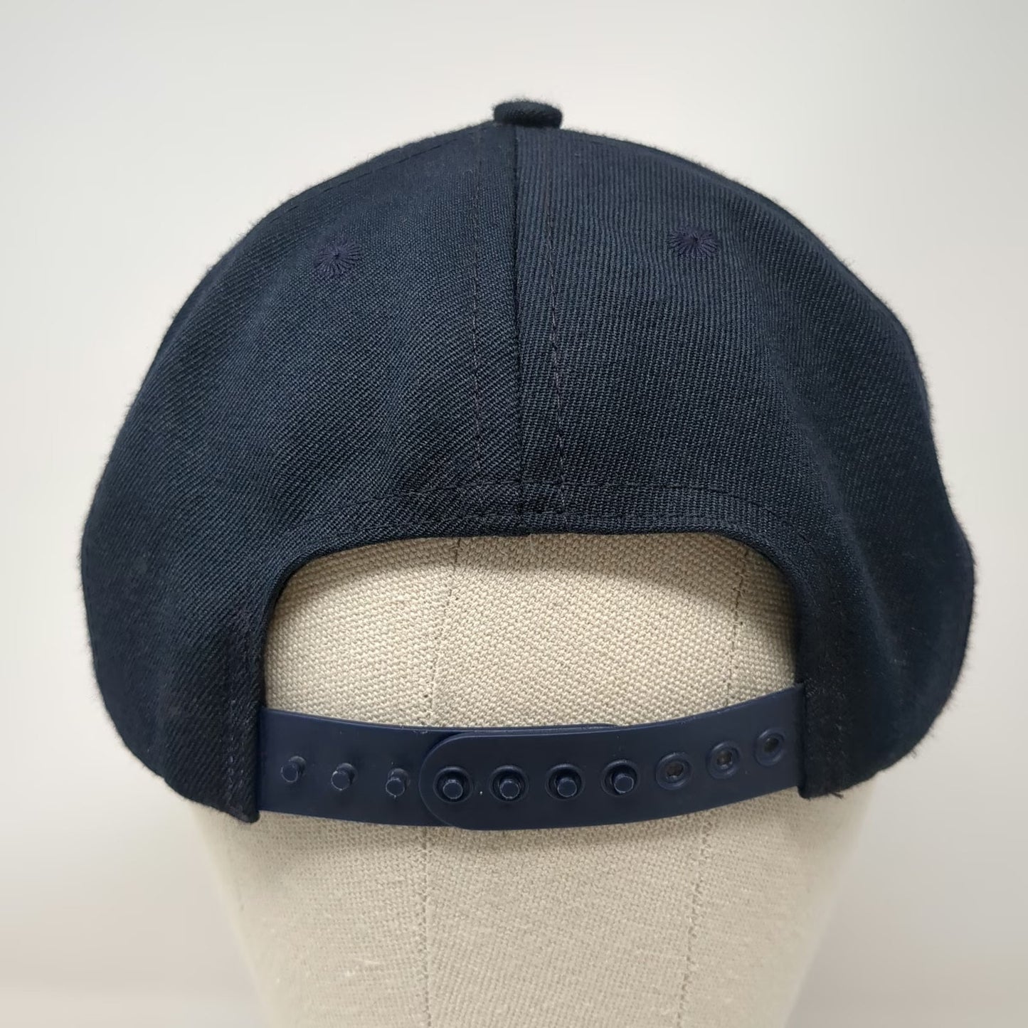 California Headwear Baseball Cap Blue L USS Kitty Hawk CV-63 Eagle Vintage USA