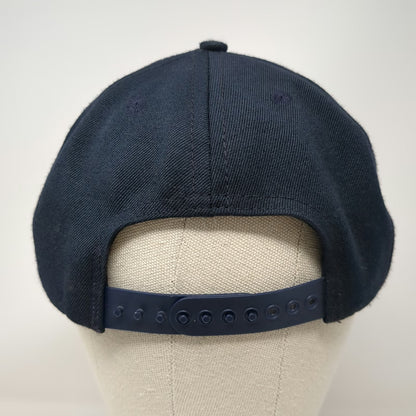 California Headwear Baseball Cap Blue L USS Kitty Hawk CV-63 Eagle Vintage USA