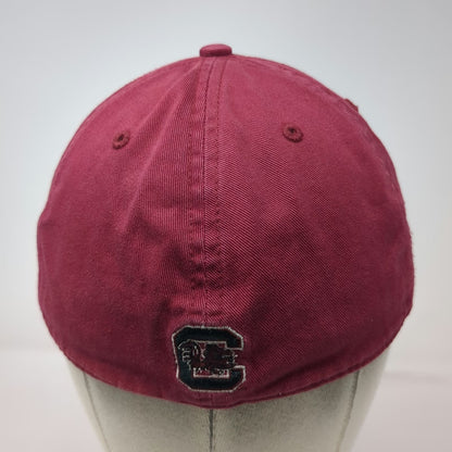 South Carolina Gamecocks NCAA Twins Enterprise Cap Red M Fitted Cotton SC Logo
