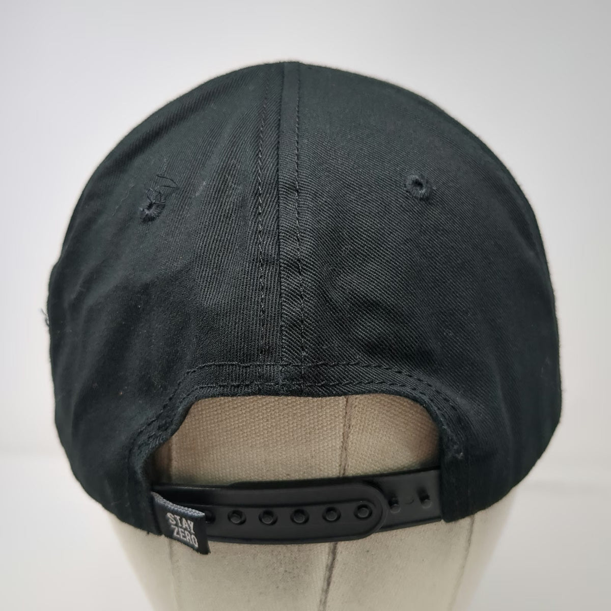 Zero Foxtrot Snapback Hat Black Camo One Size Skull Ace Patch Logo Brim Cotton