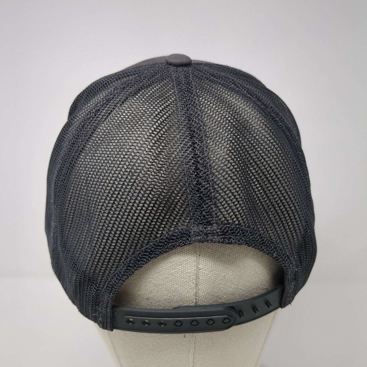 Lake Nacimiento California Est 1961 Snapback Trucker Hat Gray OS Mesh Yupoong