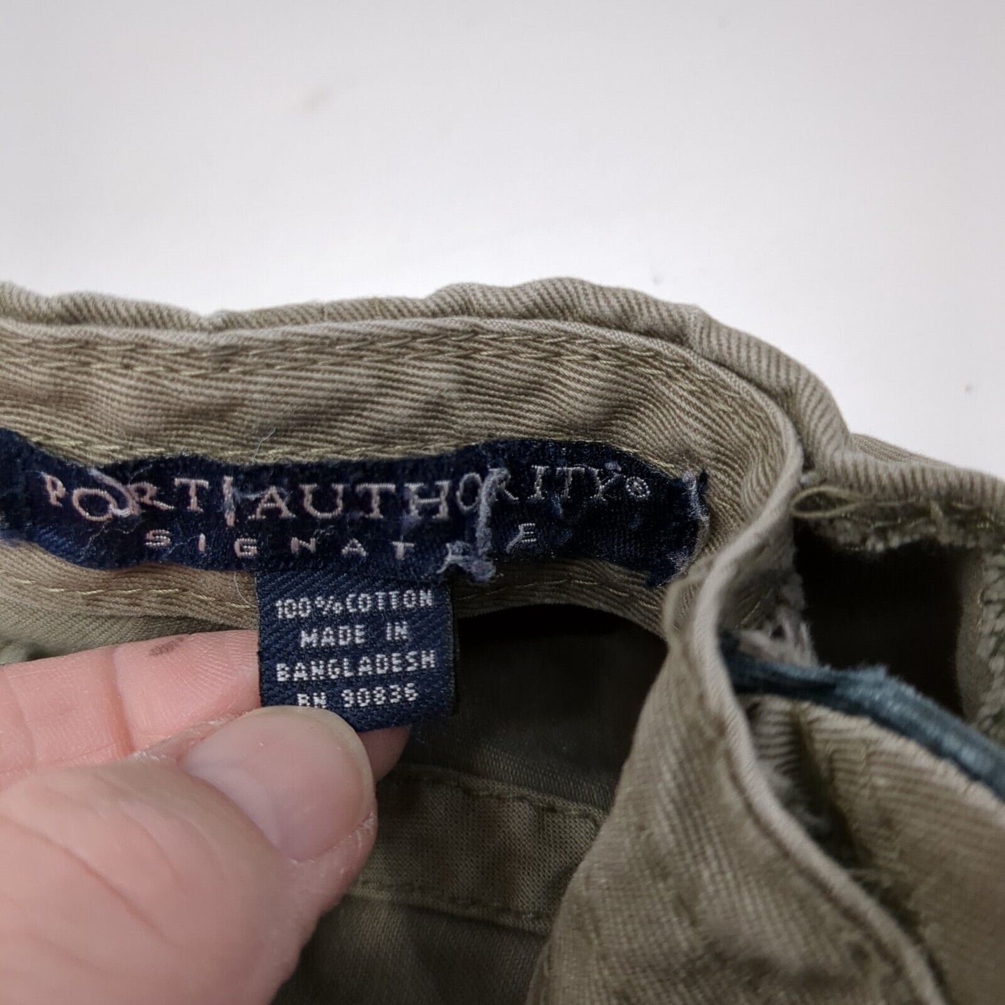 Brooks Manufacturing Co. Strapback Hat Tan One Size Port Authority