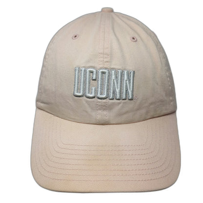 UConn Huskies NCAA Twins Enterprise Pink One Size Cap Embroidered Logo Slideback