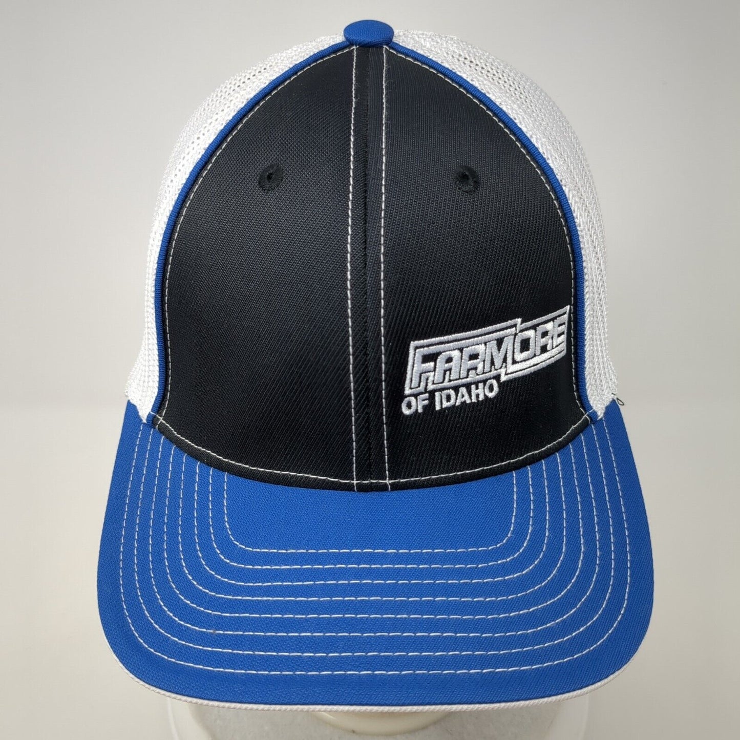 Farmore of Idaho Fitted Mesh Back Trucker Hat Multi 7 3/8-8 Reinke