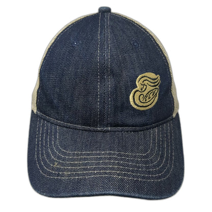 Union Resource Marketing Blue Baseball Cap One Size Denim Mesh Strapback Hat