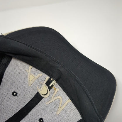 APM Cactus Slideback Hat Black One Size Adjustable Embroidered Nissun