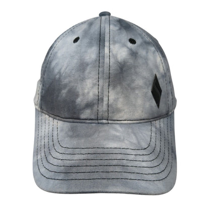 Skechers Slideback Hat Gray One Size Adjustable Diamond S Logo Tie Dye