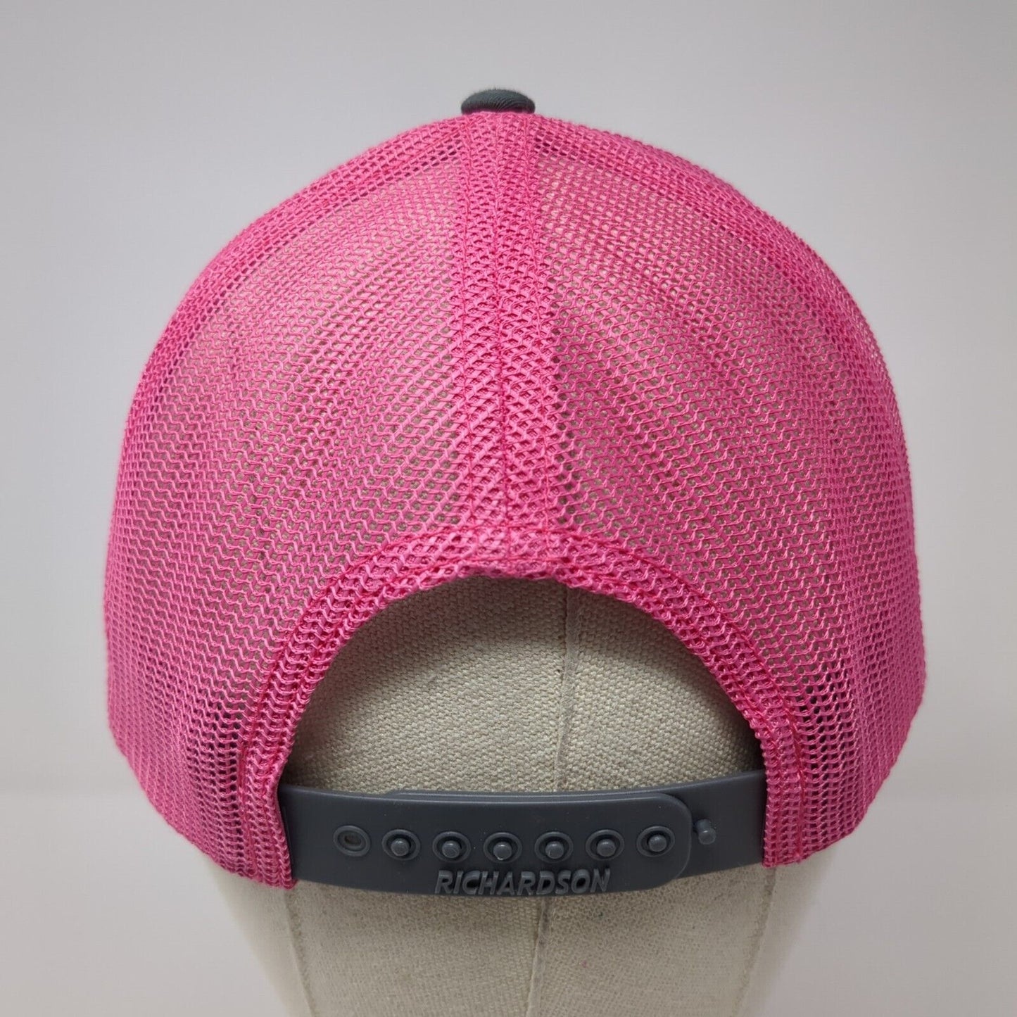 Western Polypipe Snapback Trucker Hat Multi OS Adjustable Mesh Back Richardson