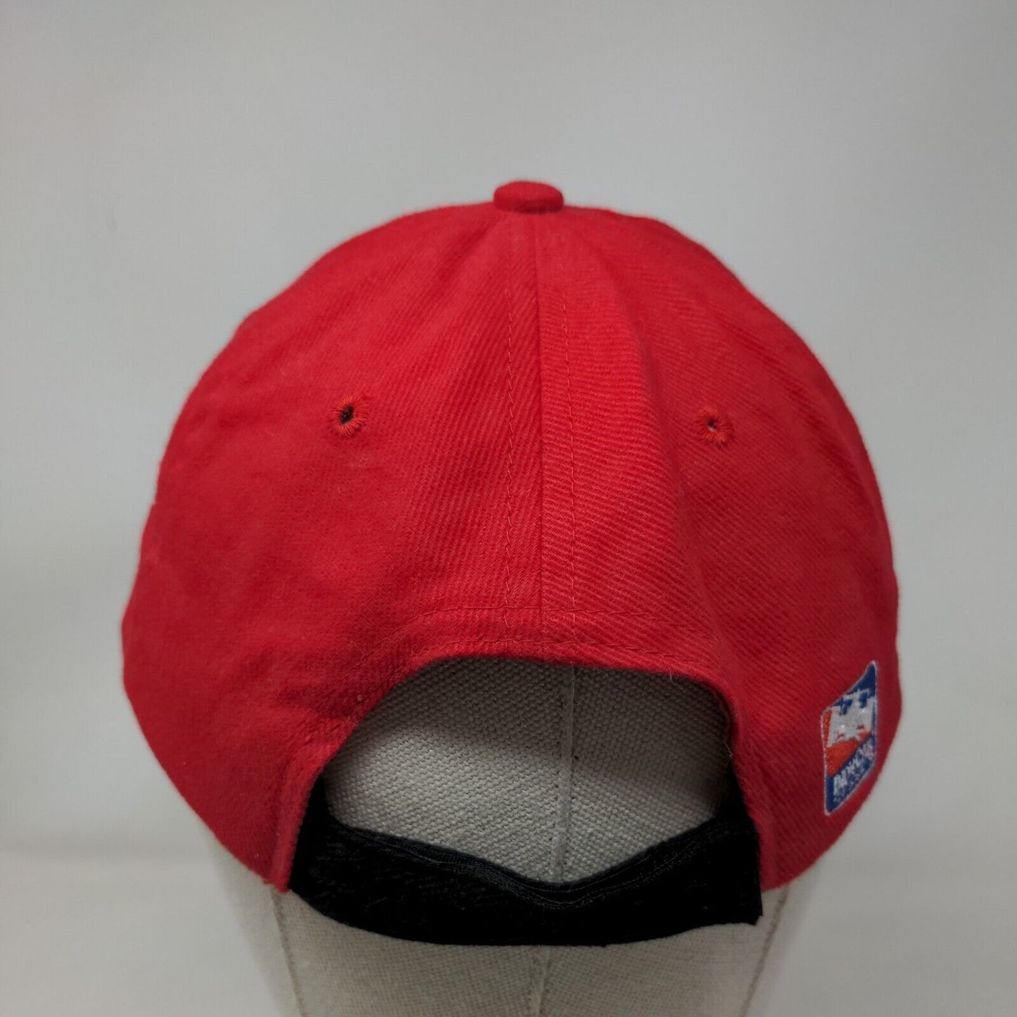 Team Penske Strapback Hat Red Embroidered Signature #3 #6 Embroidered Logo