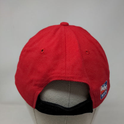 Team Penske Strapback Hat Red Embroidered Signature #3 #6 Embroidered Logo