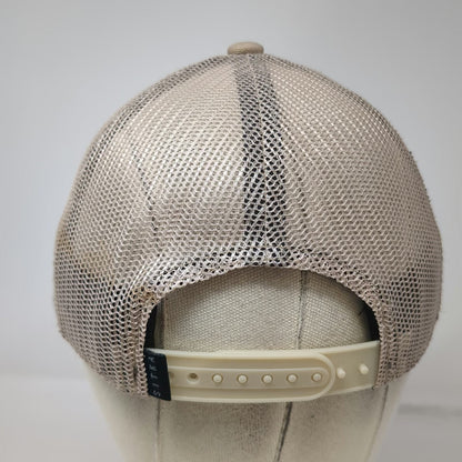 Sitka Trucker Hat Beige One Size Embroidered Duck Mesh Snapback Lo-Pro Hunting