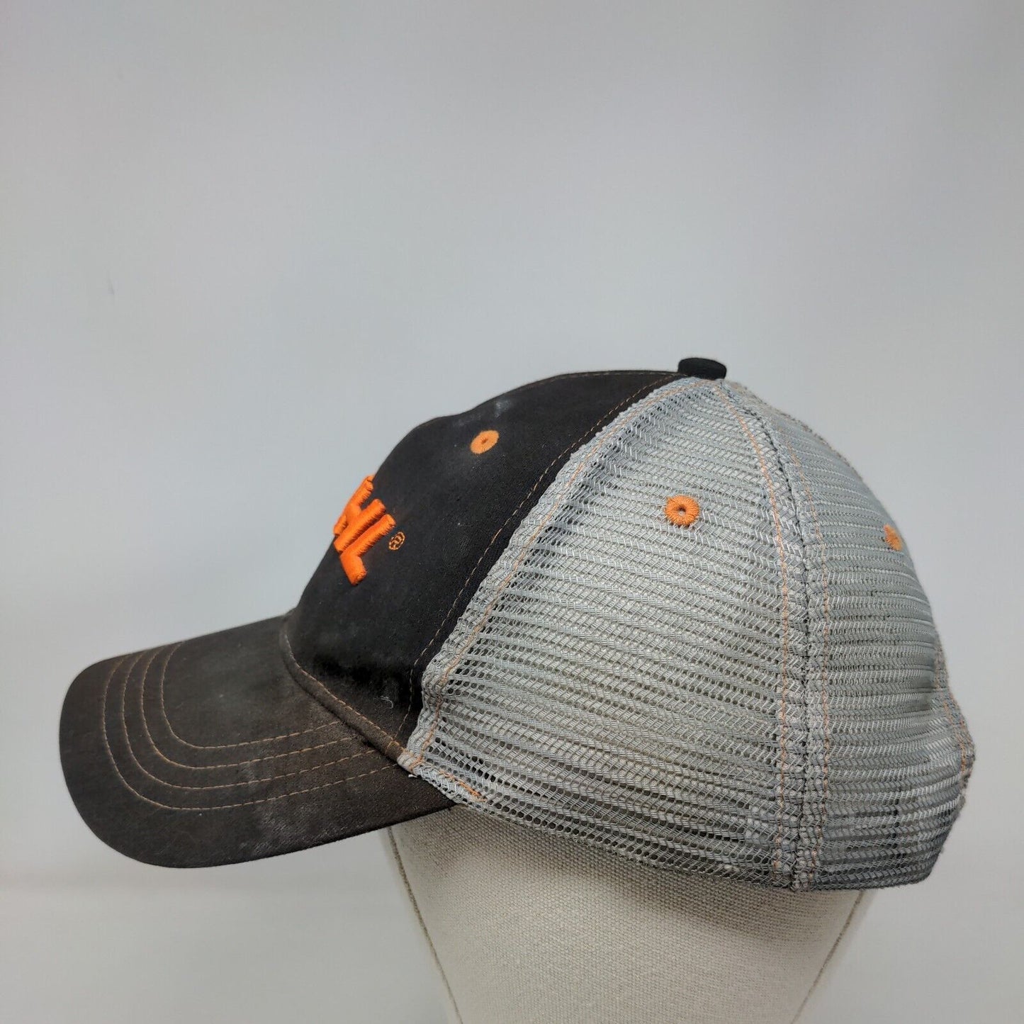 STIHL Snapback Trucker Hat Black One Size Adjustable Embroidered Mesh Back