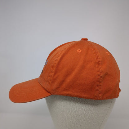 Bogus Basin Slideback Hat Orange One Size Embroidered Alternative