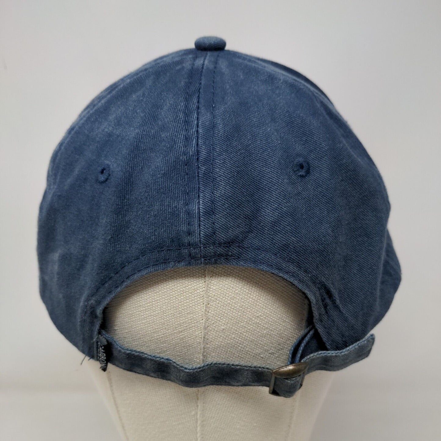 Christmas Tree Slideback Hat Blue OS Adjustable Embroidered Carbon Elements