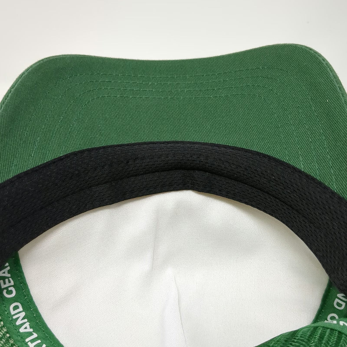 Portland Gear Trucker Hat Green White One Size Snapback Mesh Oregon Pine Trees