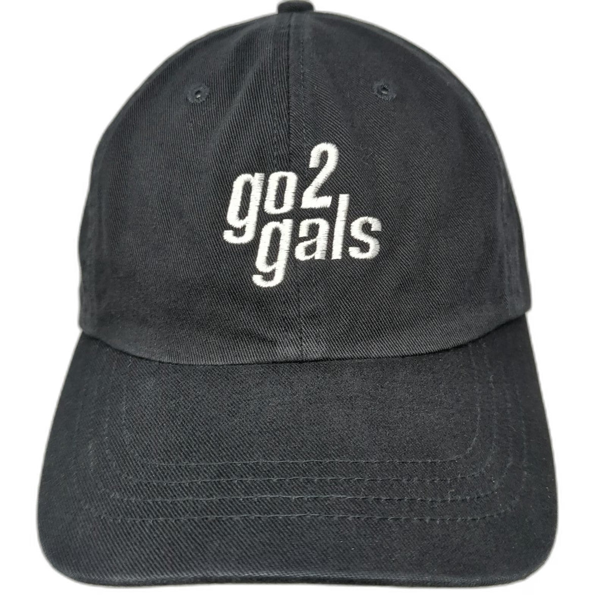 Gear For Sports Baseball Cap Black One Size go2 gals Logo Cotton Slideback Hat