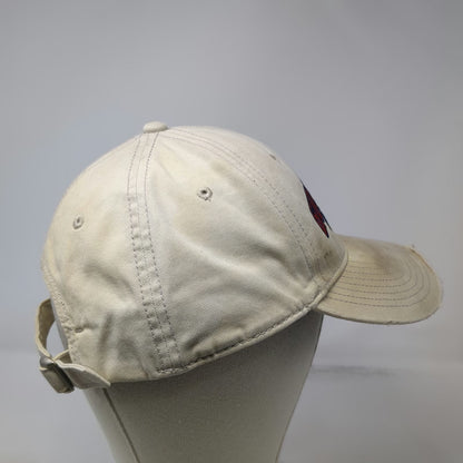 The Game Gonzaga Bulldogs NCAA Basketball Hat Beige One Size Slideback Cotton