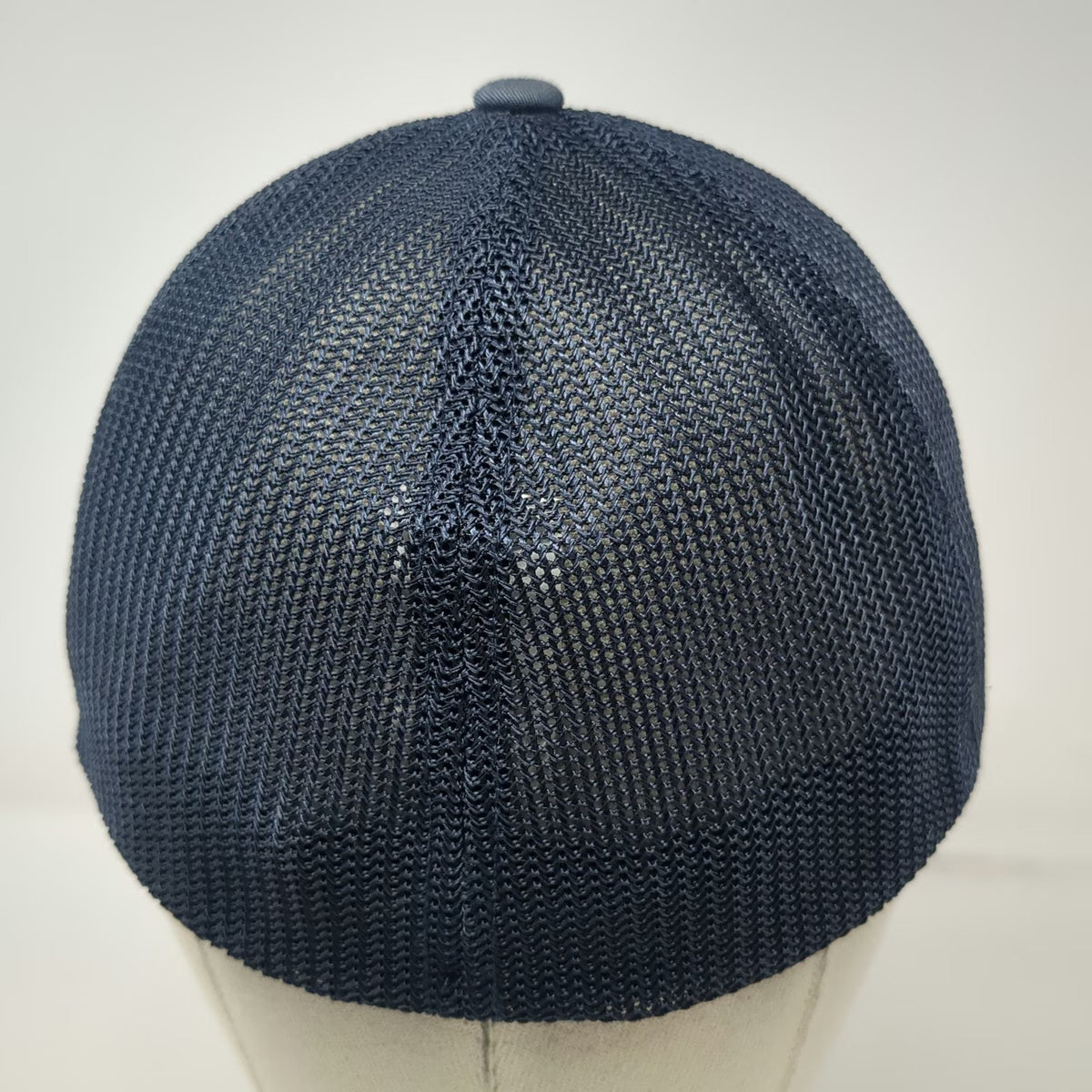 TravisMathew Baseball Cap Blue XL Mesh Back Flexfit Logo Patch Structured Hat