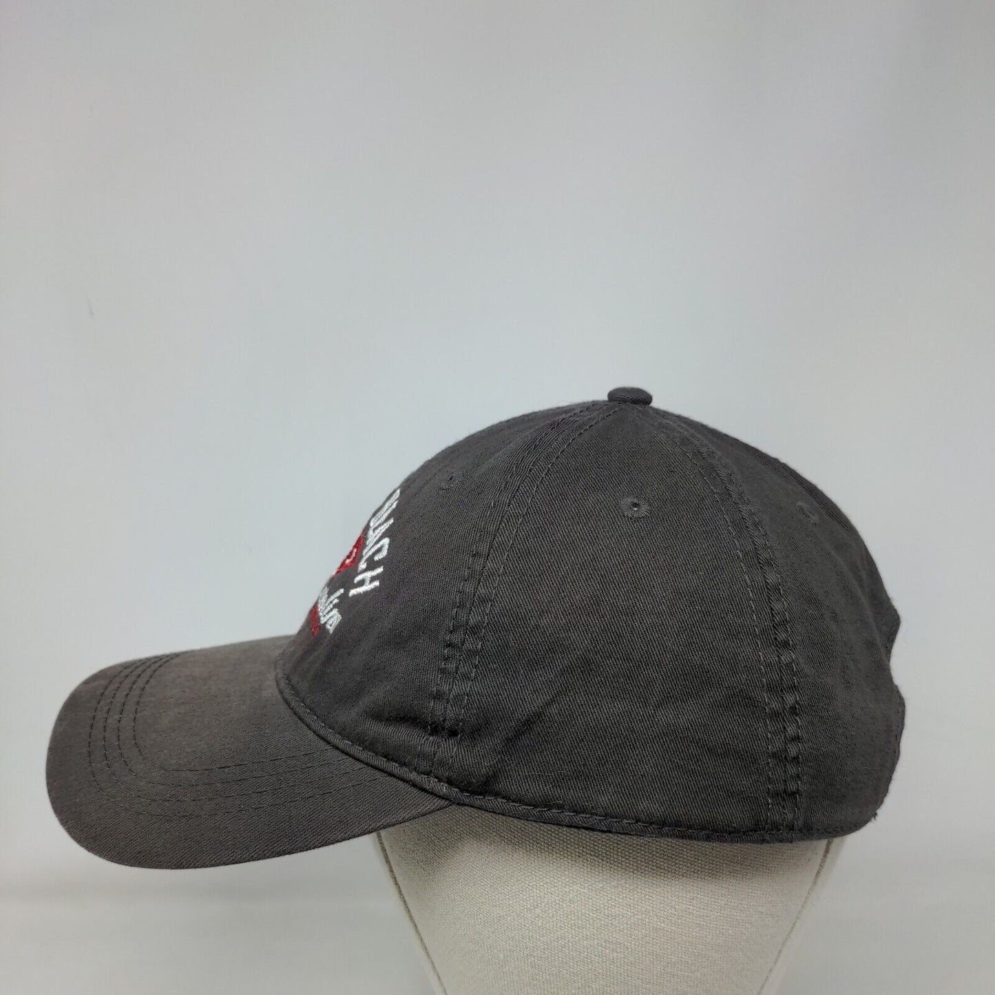 Myrtle Beach South Carolina Slideback Hat Gray One Size Embroidered