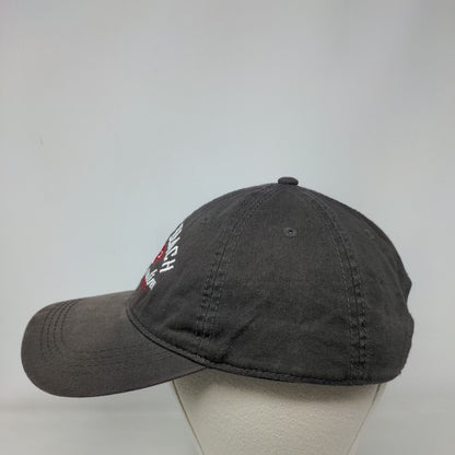 Myrtle Beach South Carolina Slideback Hat Gray One Size Embroidered
