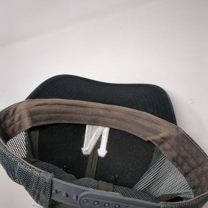 Letter N Snapback Mesh Back Trucker Hat Black OSFA Port Authority