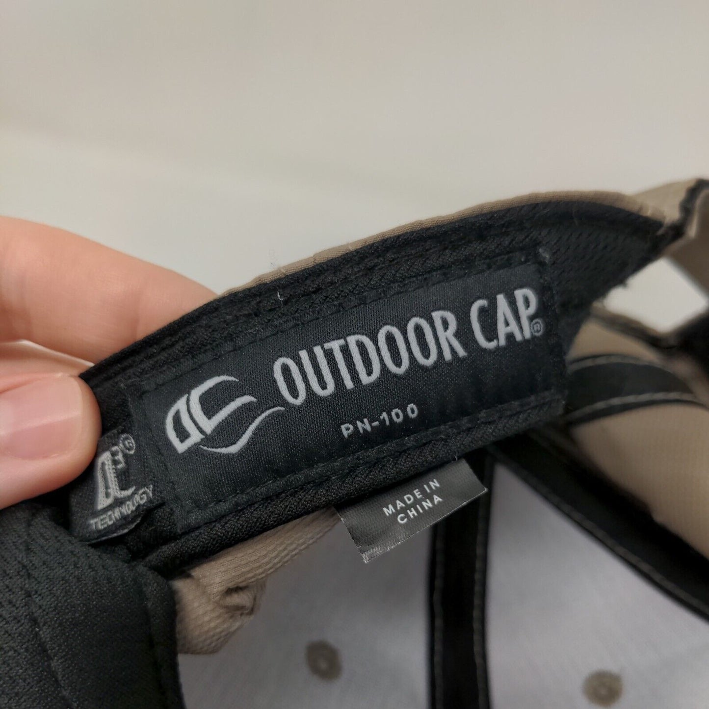 Midwest Landscape Industries Adult Strapback Hat Tan One Size Outdoor Cap