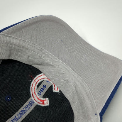 Chicago Cubs MLB Nike Baseball Cap Blue One Size Strapback Gray Underbrim