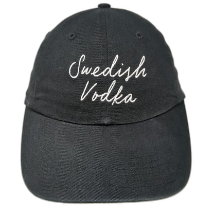 Richardson Baseball Cap Black One Size Absolut Swedish Vodka Hat Slideback
