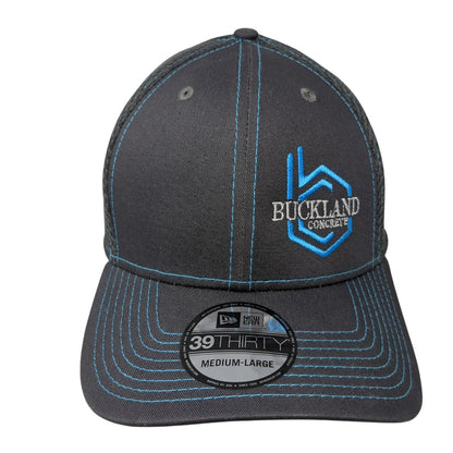 Buckland Concrete Fitted Hat Gray Medium/Large Mesh New Era 39Thirty