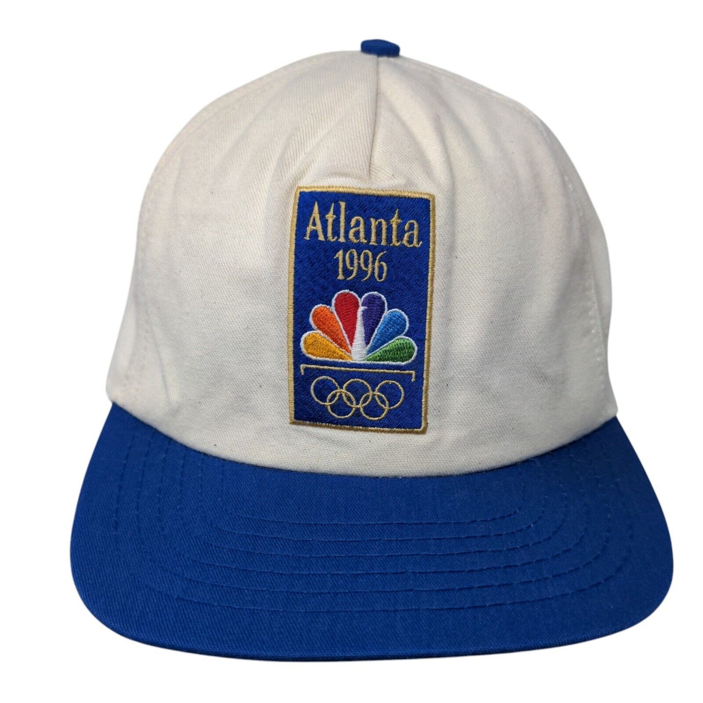 Atlanta 1996 Snapback Hat Multicolor OSFA Adjustable Embroidered 6 Panel