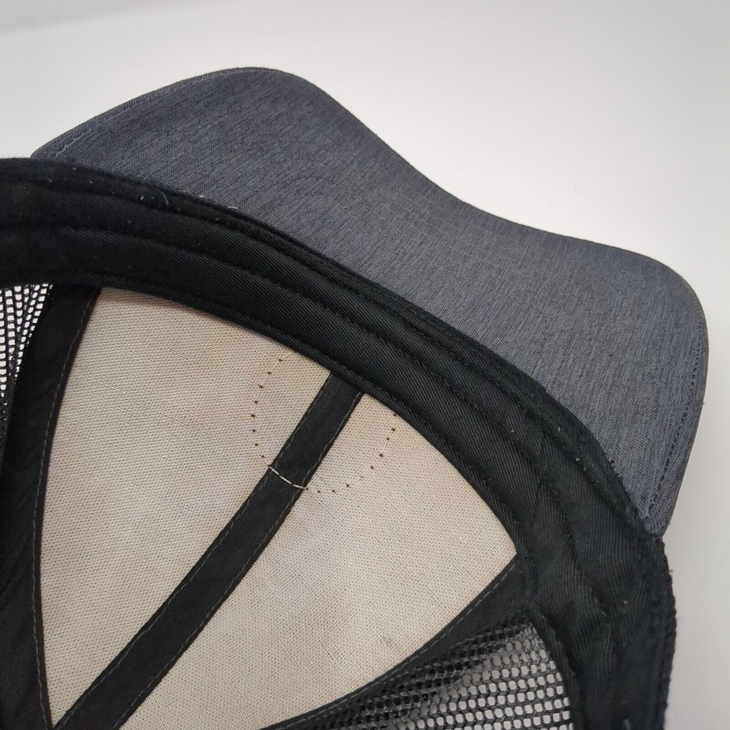 FP Patch Snapback Mesh Back Trucker Hat Gray One Size Outdoor Cap