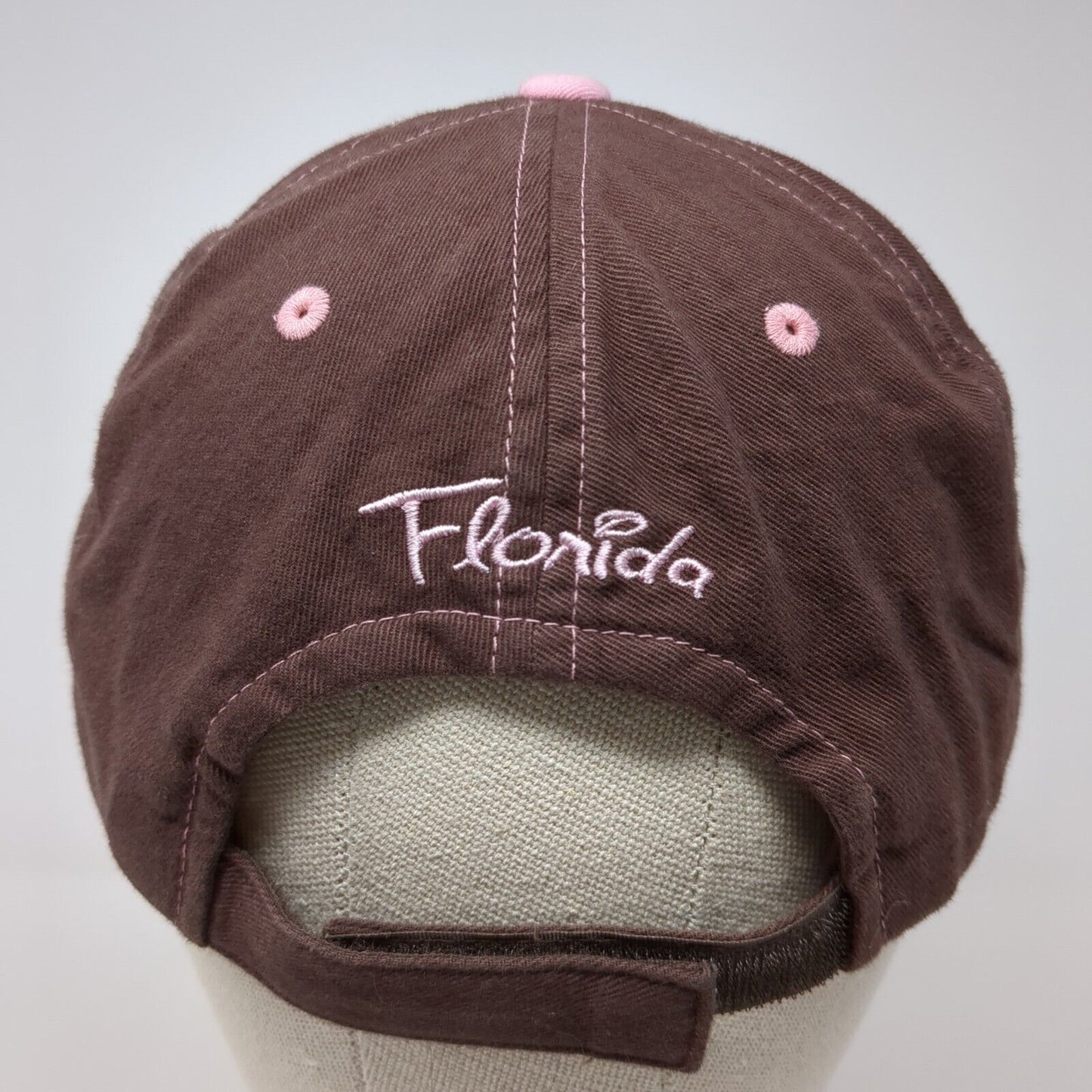 Mickey Mouse Strapback Hat Brown One Size Adjustable Florida Disney