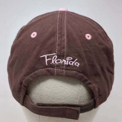 Mickey Mouse Strapback Hat Brown One Size Adjustable Florida Disney