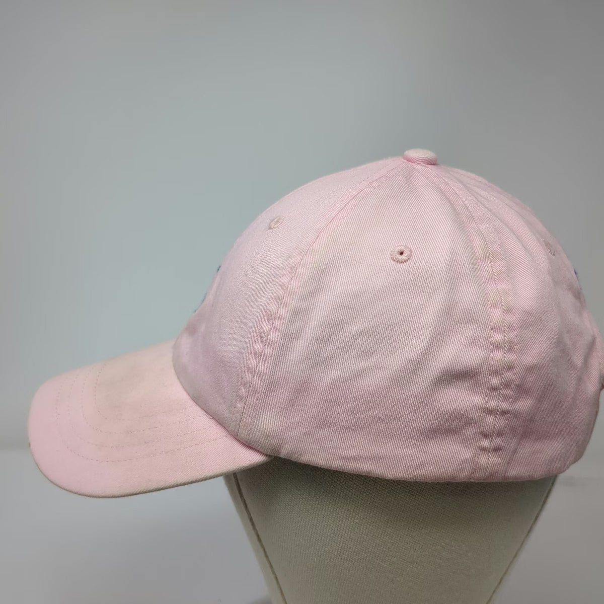 Polo Ralph Lauren Baseball Cap Purple One Size Hat Embroidered Cotton Slideback