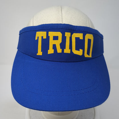 Trico Slideback Visor Hat Blue One Size Adjustable Solid Outdoor Nissin