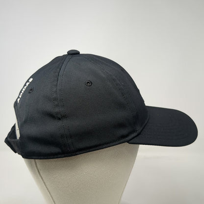 Adidas Baseball Cap Black One Size Performance AEROREADY Logo Strapback Hat