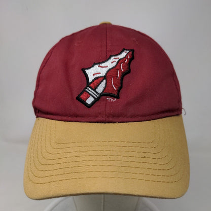 OC Sports Men's Strapback Hat Red OSFM Embroidered Florida State Seminoles Logo