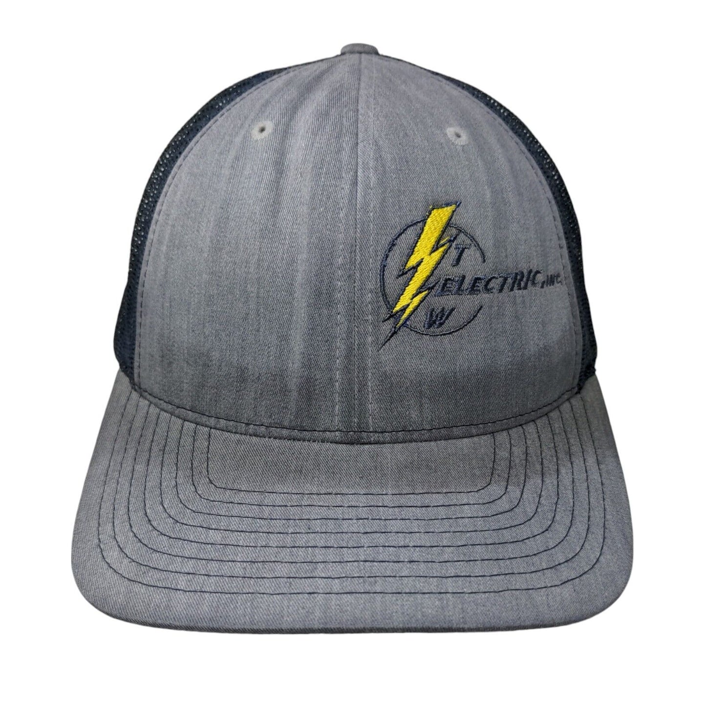 TEW Electric Inc. Trucker Hat Multicolor OS Embroidered Mesh Back Richardson
