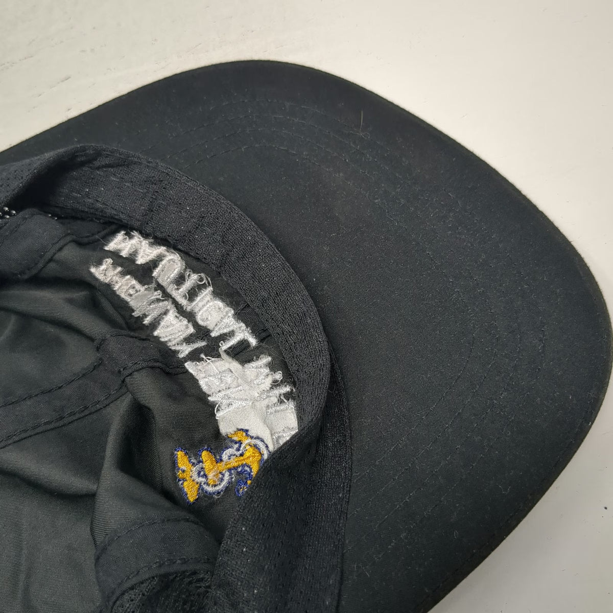Headsweats Baseball Cap Black One Size Navy Ten Nautical Miler Mesh Race Hat