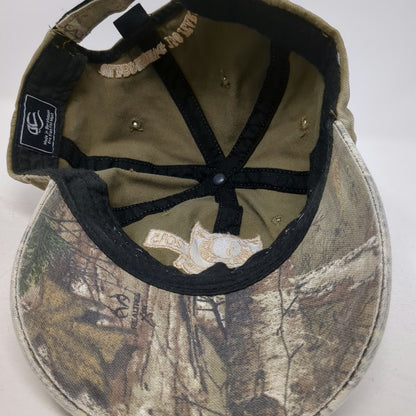 Outdoor Cap Baseball Brown One Size New Hampshire Fish Game 150 Years Camo Hat
