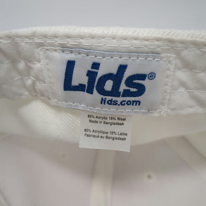Lids Baseball Cap White One Size Biggie Embroidered Strapback Hat Acrylic Blend
