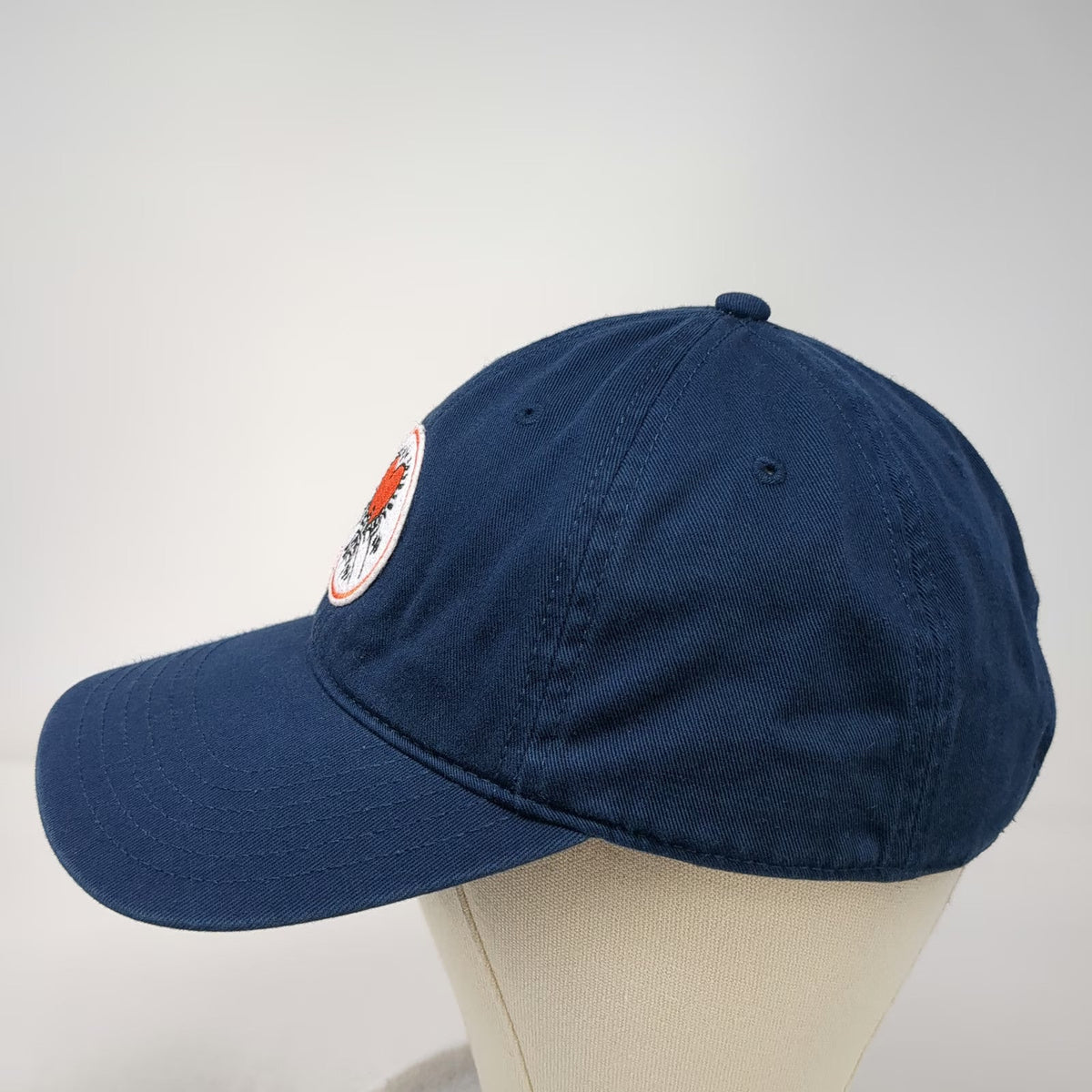 Mad Engine Keith Haring Heart Blue Baseball Cap One Size Cotton Slideback Hat