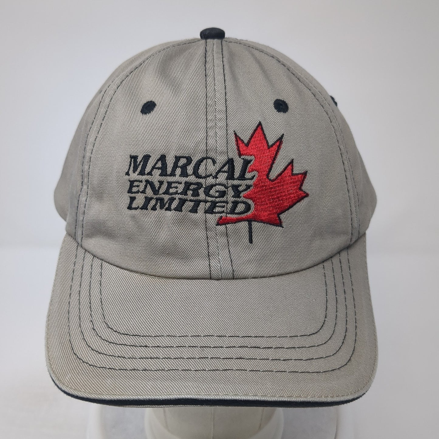 Marcal Energy Limited Baseball Cap Gray One Size Adjustable Embroidered AJM