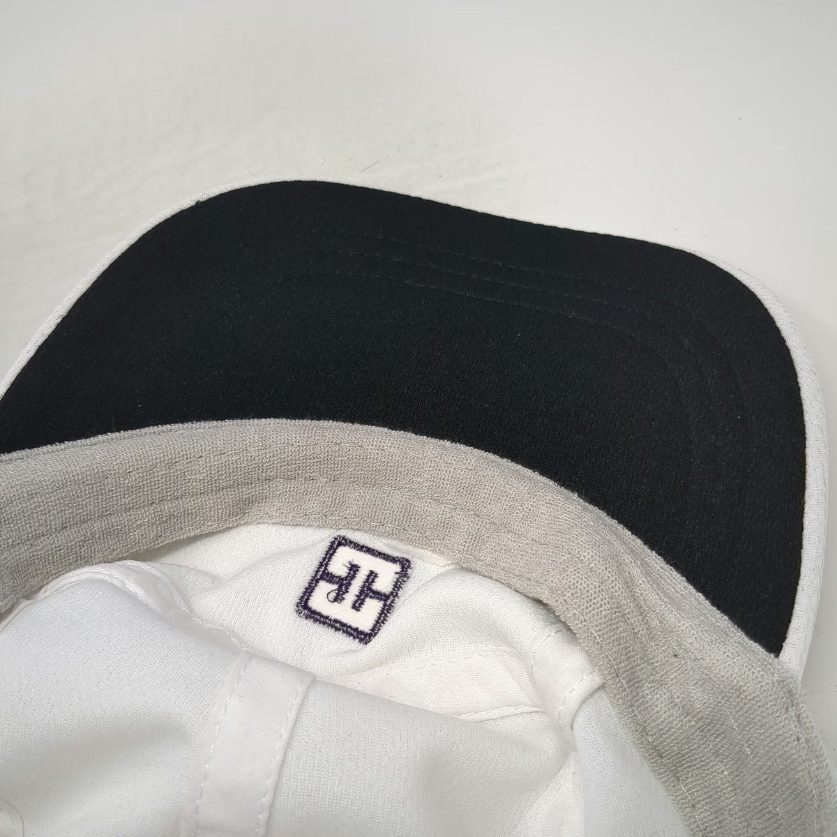 Ogio 5 Panel Hat White One Size Truist Bank Logo Polyester Performance Slideback