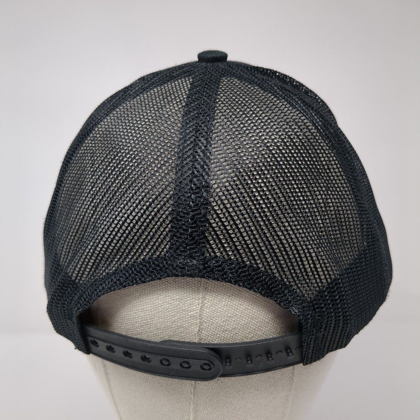 2018 WWB Snapback Trucker Hat Black OS Adjustable Mesh Back Port Authority