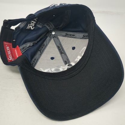 Srixon Baseball Cap Blue One Size Cleveland Golf Slideback Embroidered Hat Golf