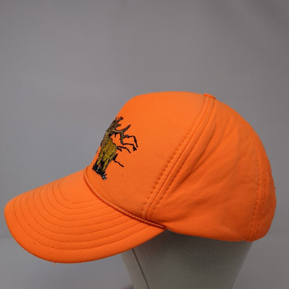 Colorado Snapback Hat Orange One Size Adjustable Embroidered 6 Panel Nissin Cap