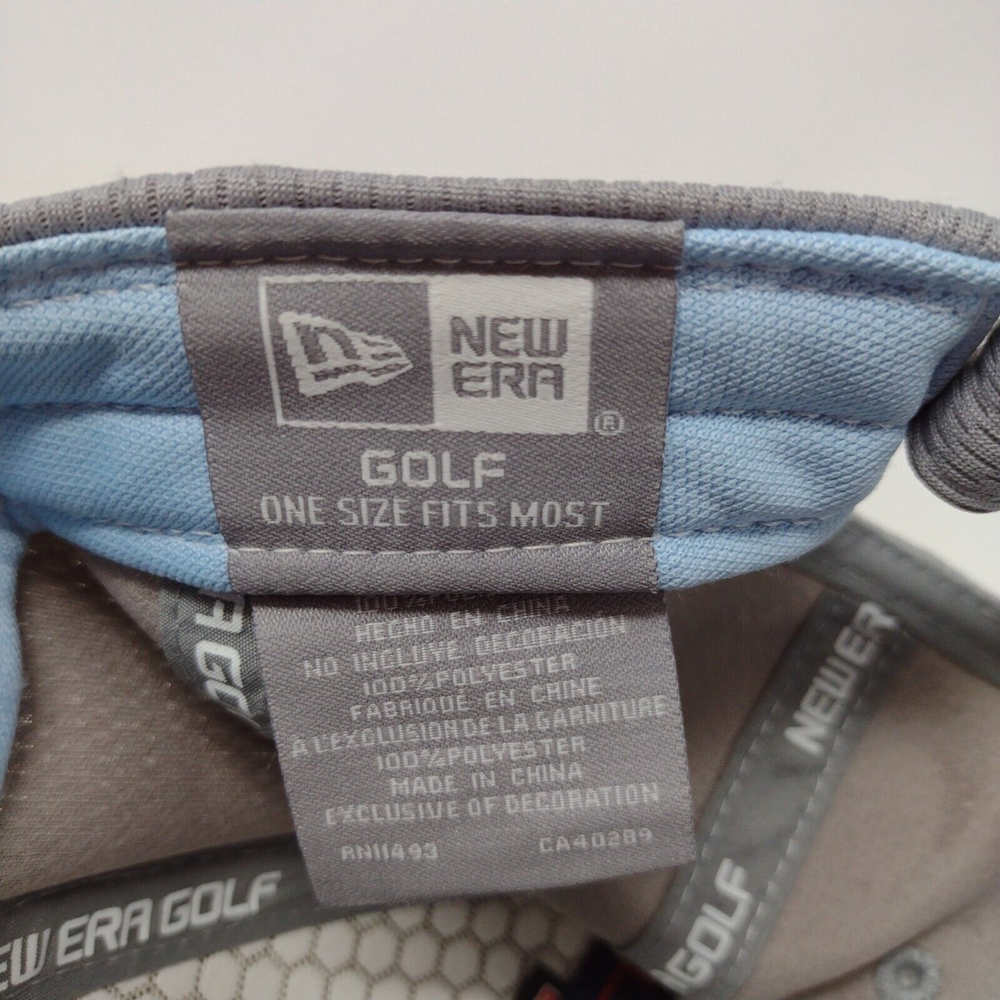 USA 2020 Strapback Hat Gray OSFM Adjustable New Era Golf Outlast